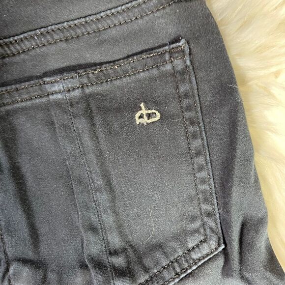 Rag & Bone Black Plush Skinny Stretch Legging Jeans Sz 24 - Picture 6 of 10